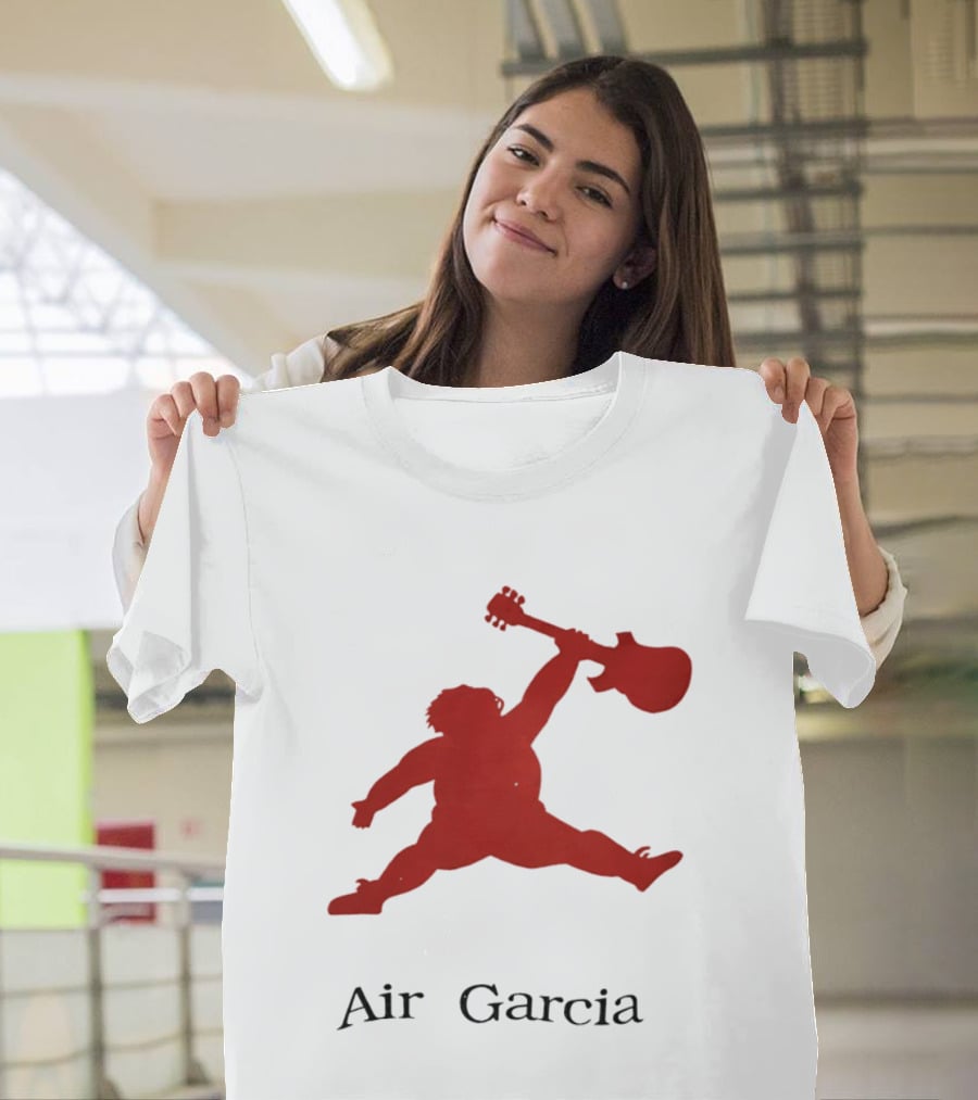 Air Garcia Jerry Garcia Silhouette Iconic Rock Legend T-Shirt