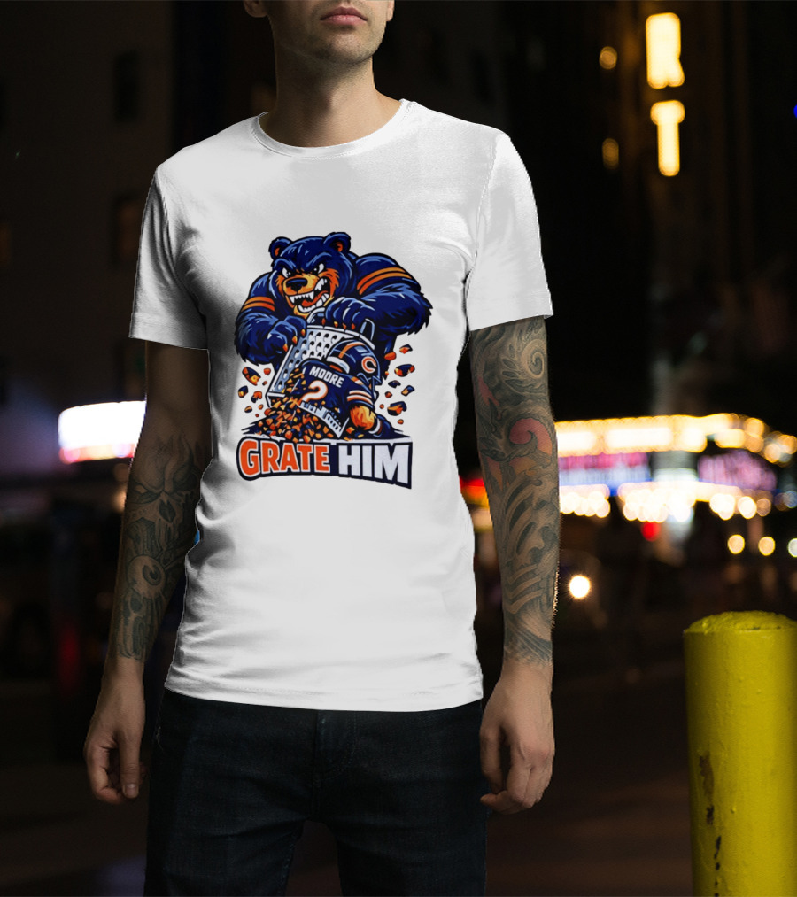 Chicago Bears Grate Him Moore 2 T-Shirt
