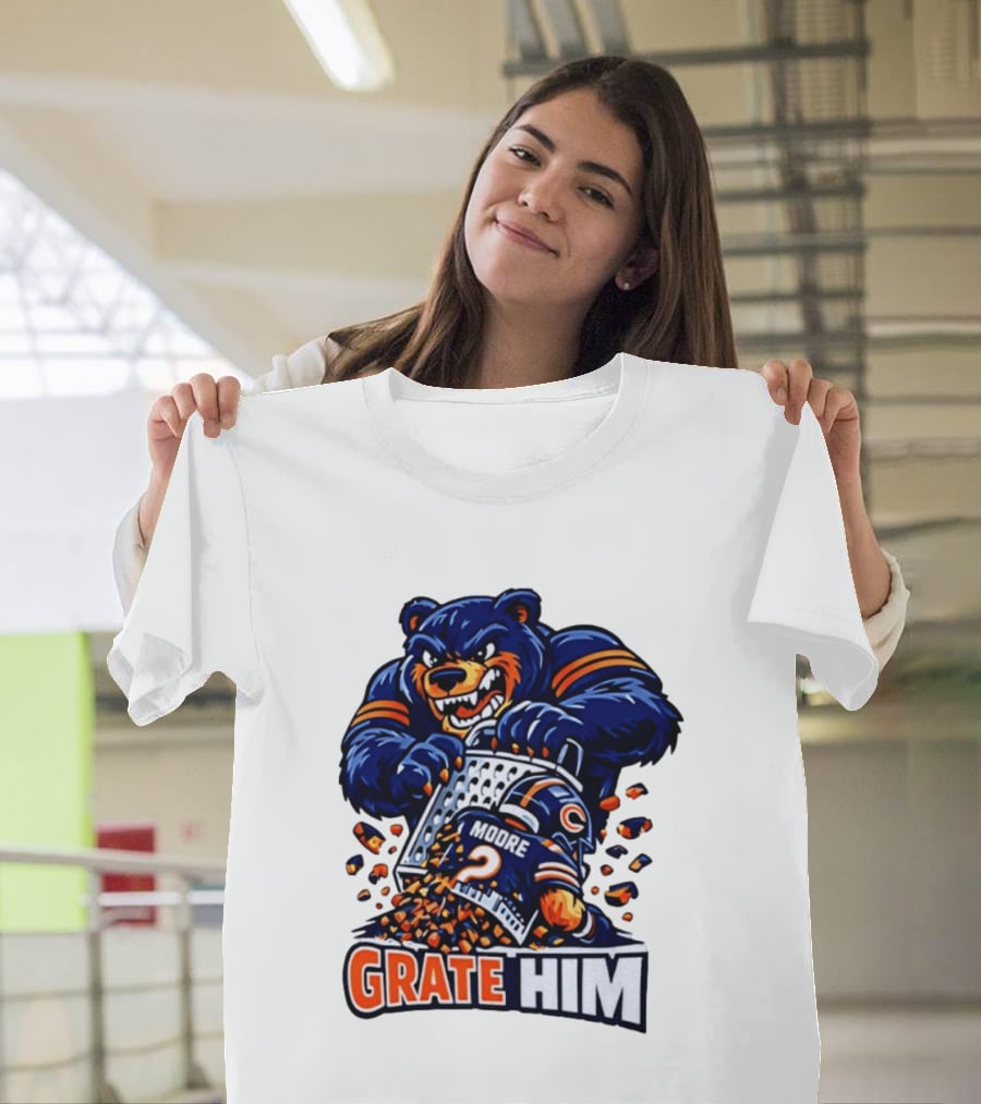 Chicago Bears Grate Him Moore 2 T-Shirt