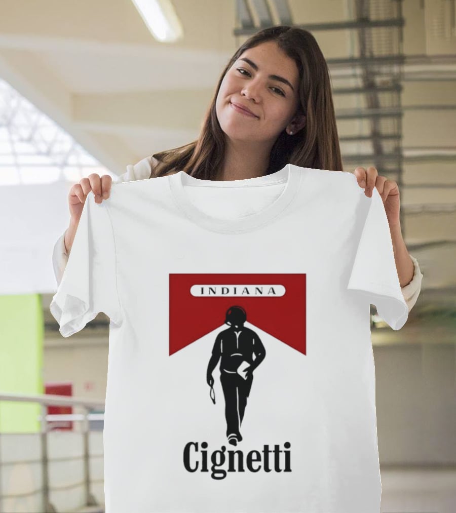 Indiana Cignetti Coach Marlboro Cigarette T-Shirt