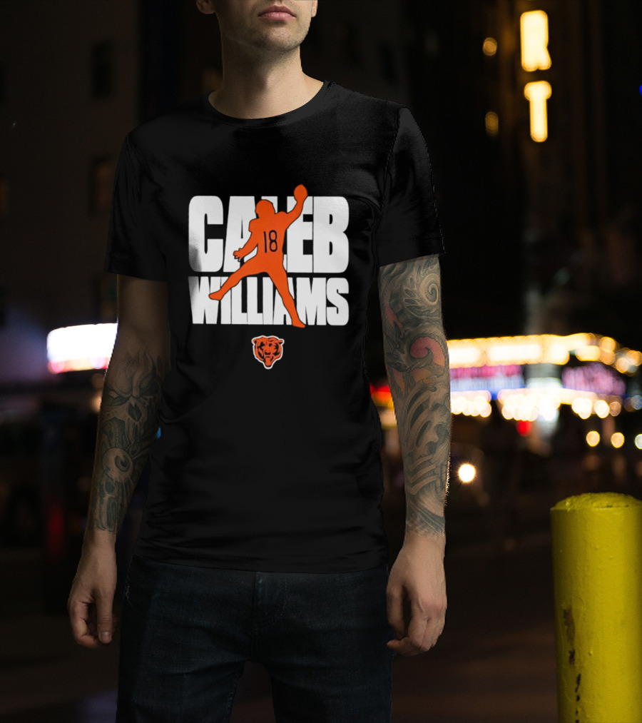 Caleb Williams Iceman 18 Chicago Bears 2026 T-Shirt