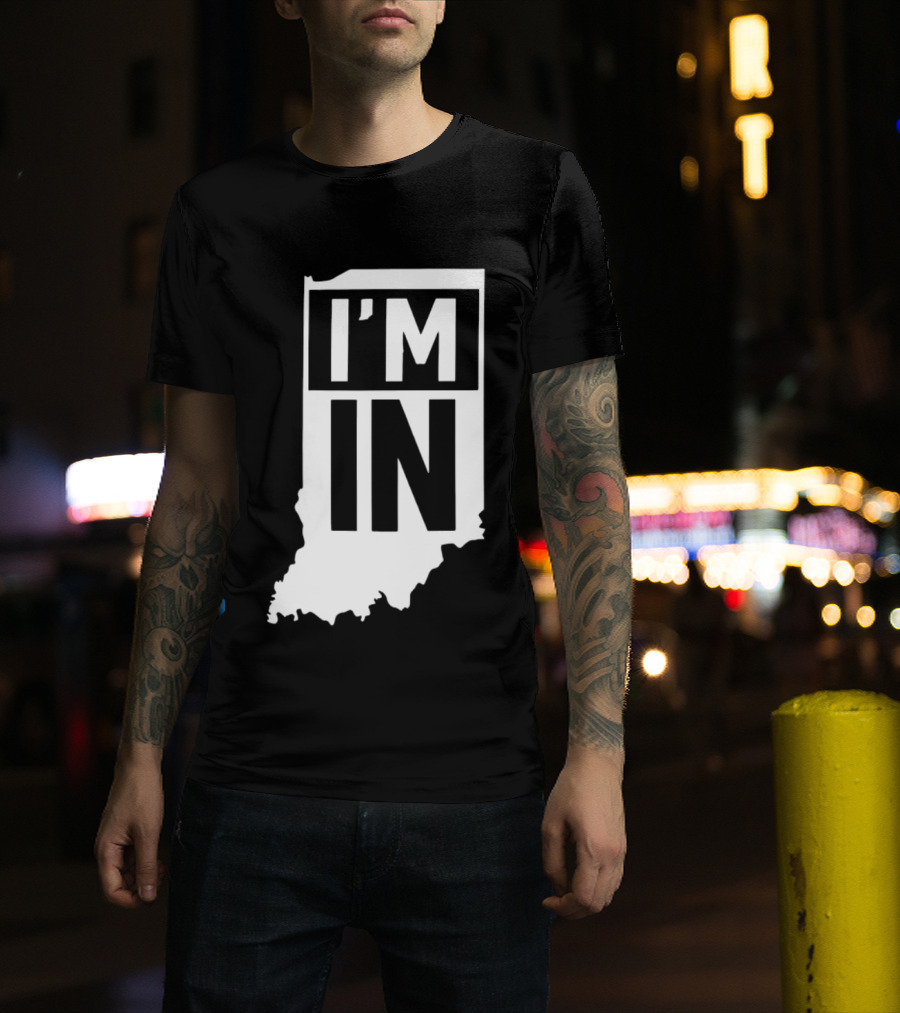 Indiana Hoosiers I'm In State Pride T-Shirt