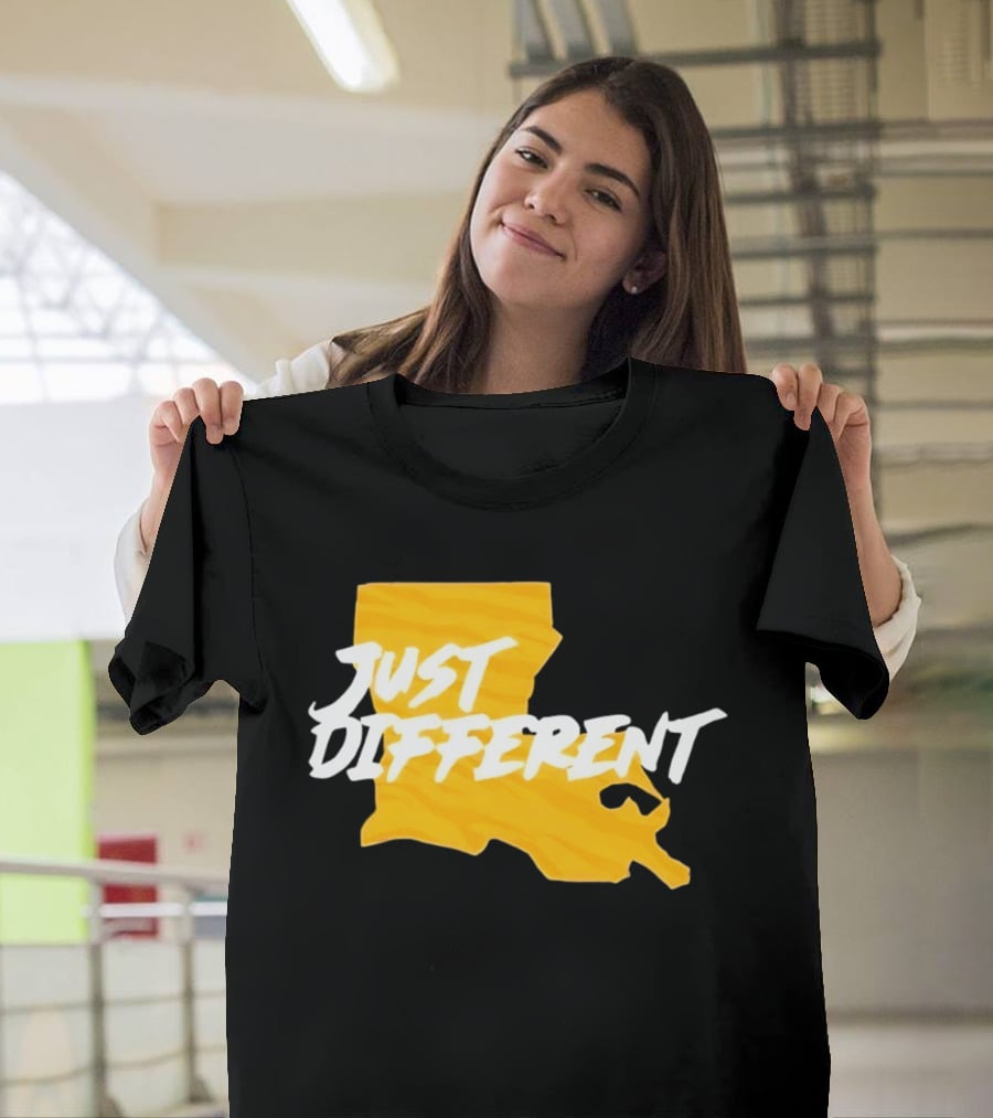 Just Different Louisiana State T-Shirt