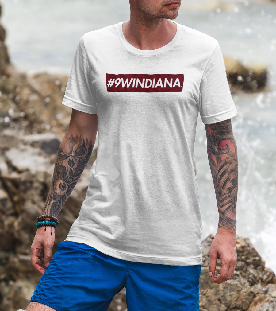 Kaelon Black Indiana Hoosiers #9Windiana T-Shirt