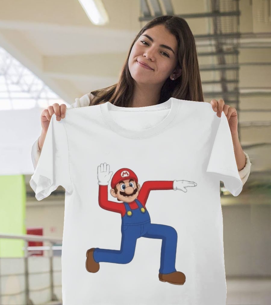 Super Mario Swastika T-Shirt