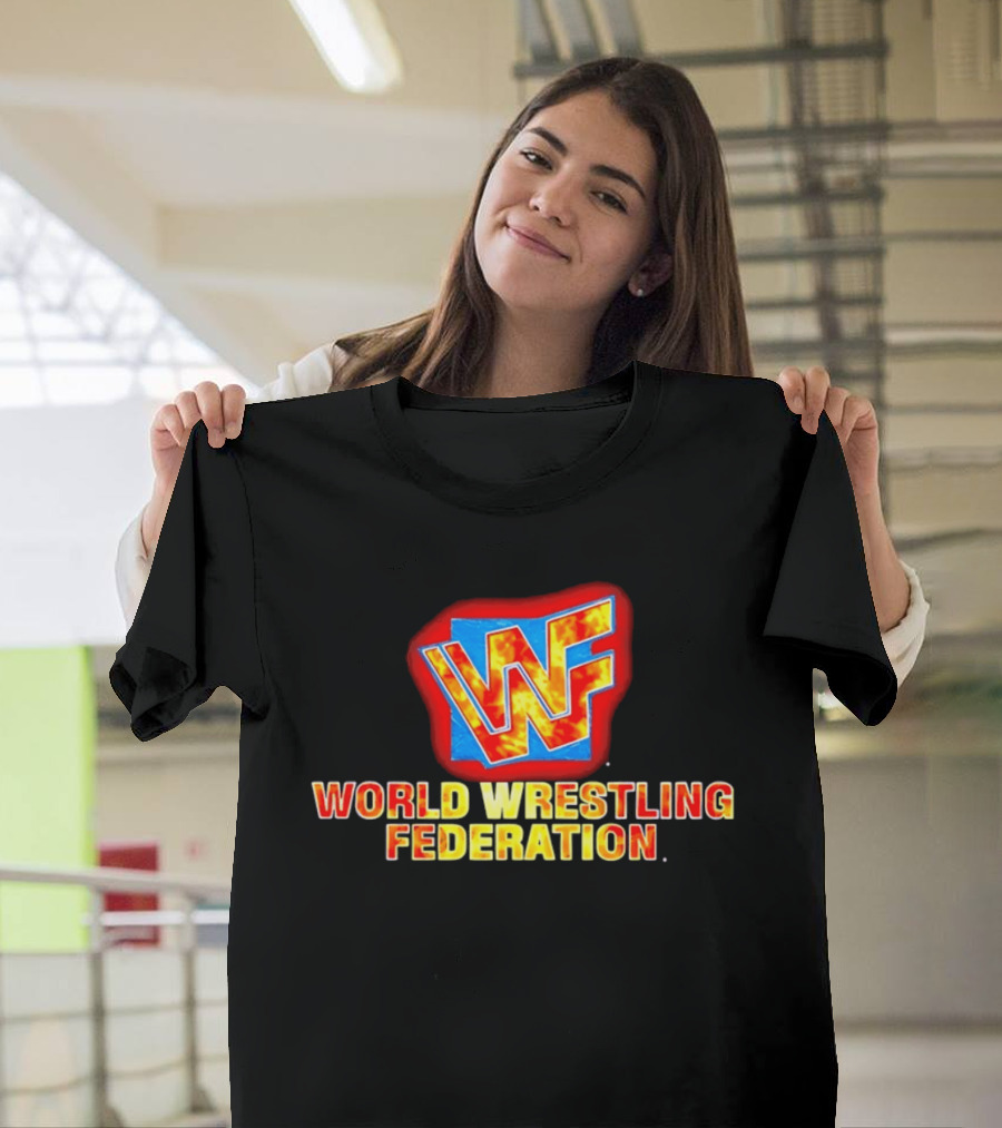 WWF World Wrestling Federation Vintage Flame T-Shirt