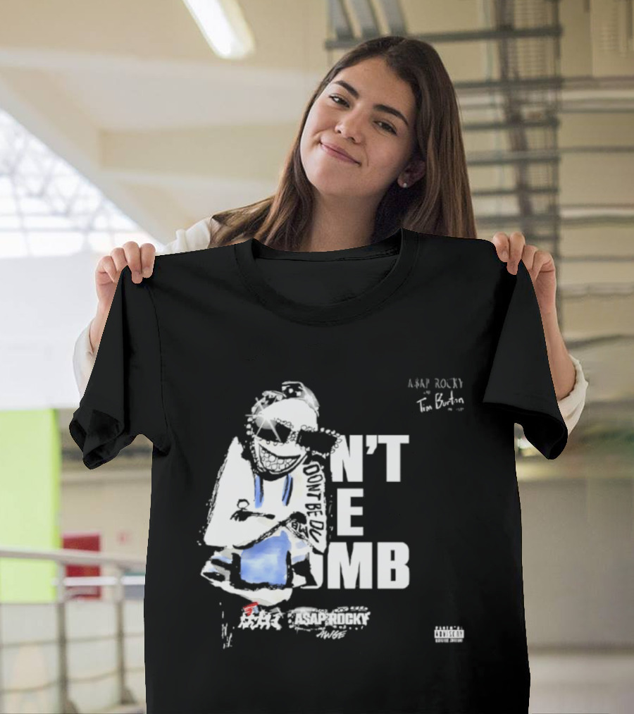 ASAP Rocky X Tim Burton Don't Be Dumb Collaboration T-Shirt