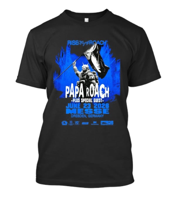 Papa Roach Plus Special Guest June 23 2026 Messe Dresden DE T-Shirt