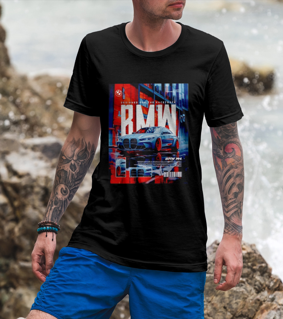 BMW M4 Designed For The Racetrack High Performance T-Shirt