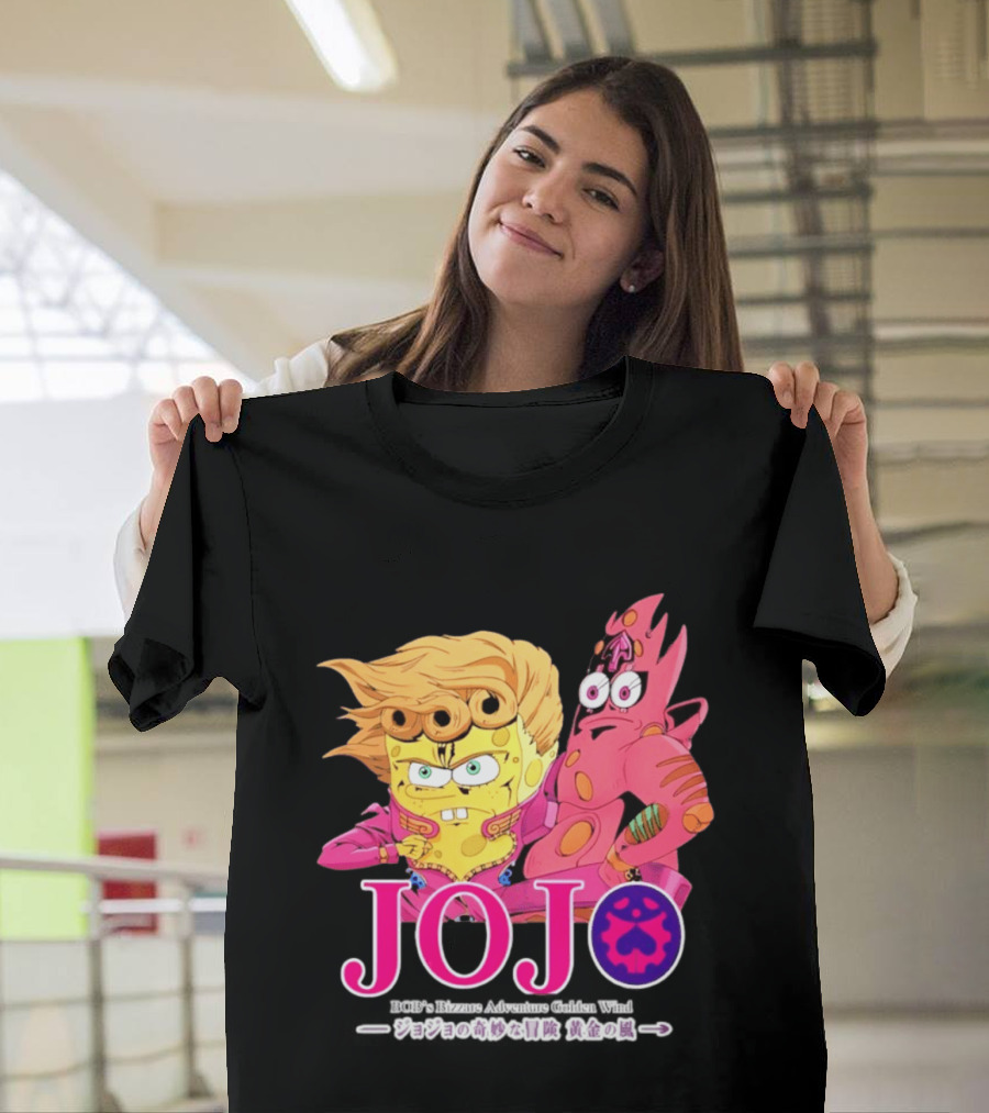 Jojo Giornobob Crossover Anime T-Shirt