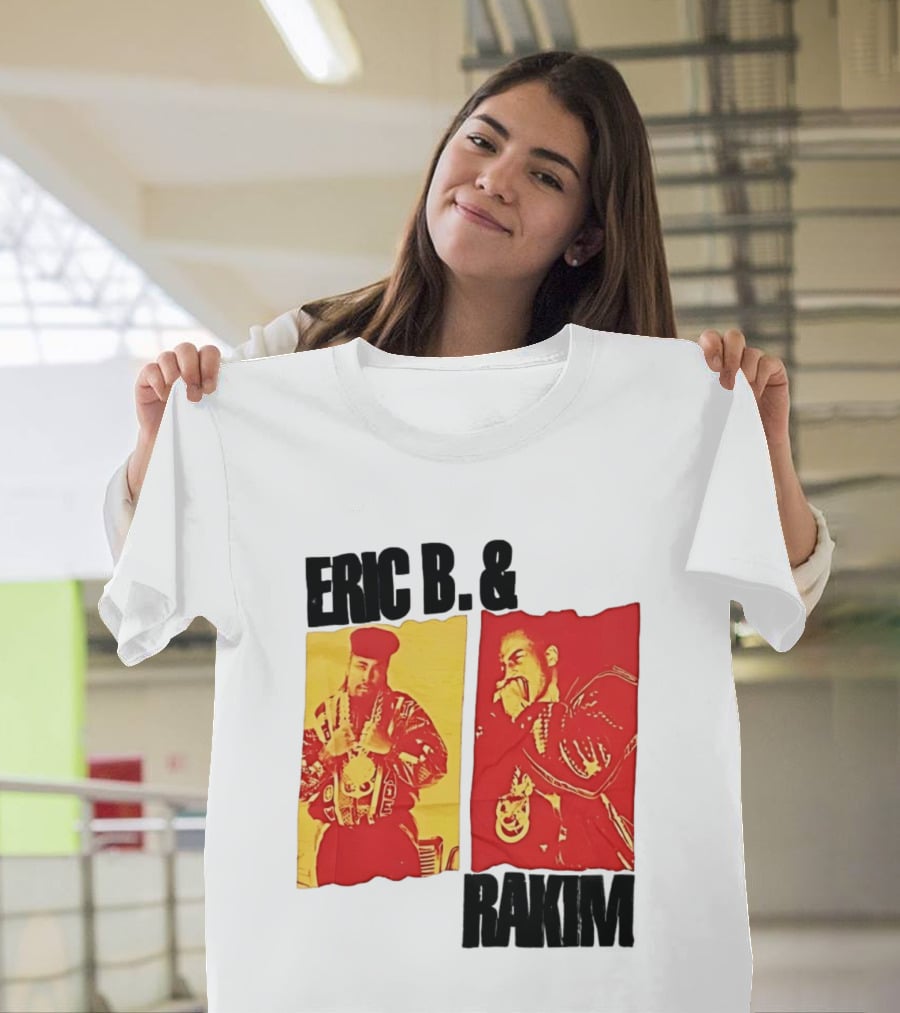 Eric B And Rakim Ain't No Joke 1988 Vintage Hip Hop Legends T-Shirt