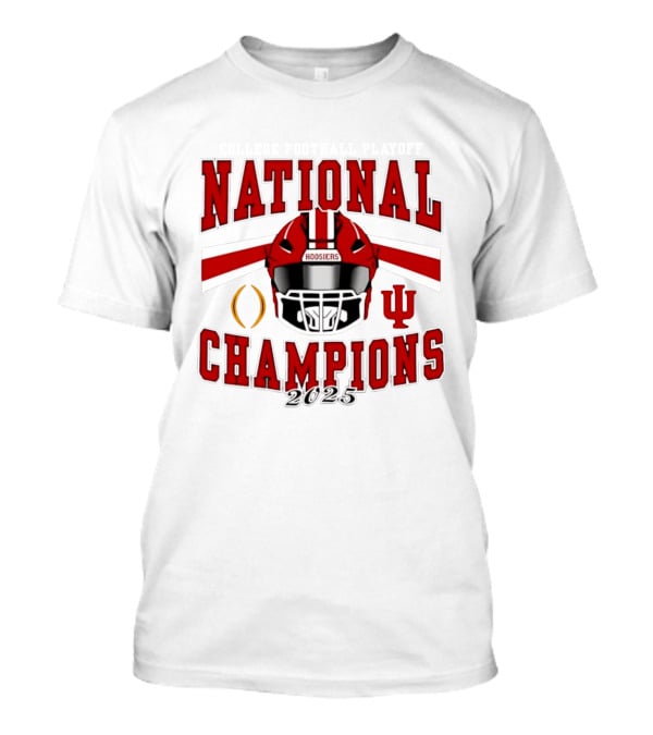 Indiana Hoosiers National Champions 2025 College Football Playoff T-Shirt
