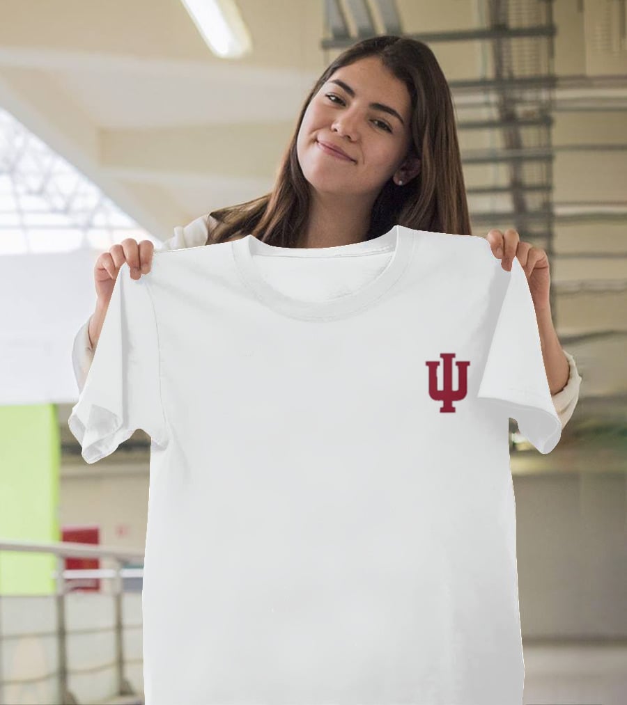 Indiana Hoosiers IU Symbol Iconic Branding T-Shirt
