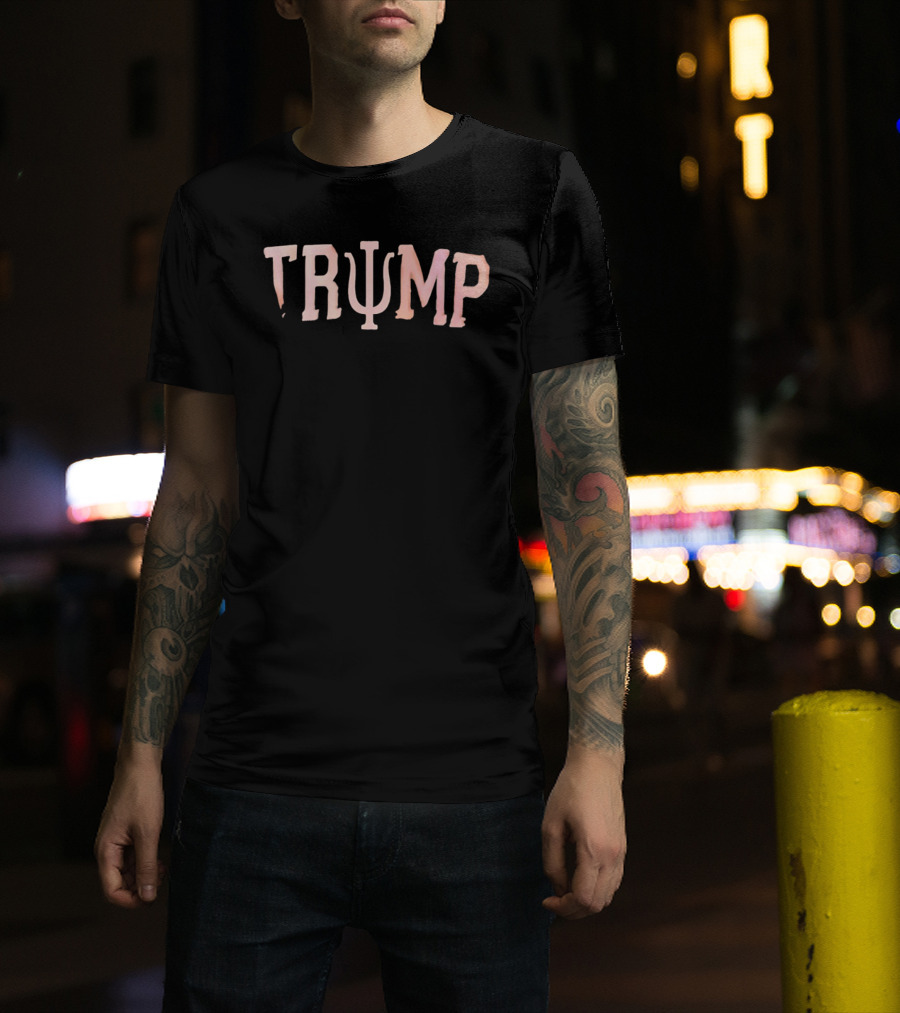 Trump Neptune Triton Font T-Shirt