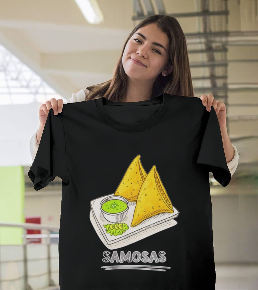 Samosa Lover Indian Snack Foodie Delight T-Shirt