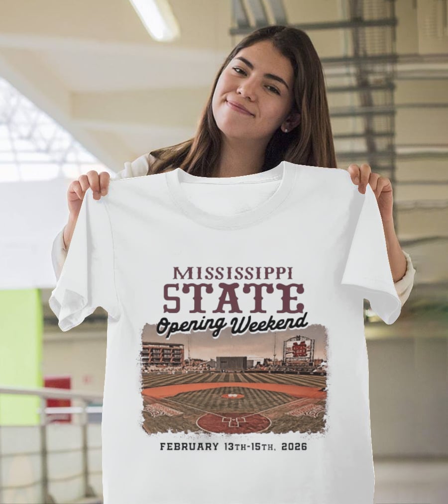 Mississippi State Opening Weekend February 13th 15th 2026 T-Shirt