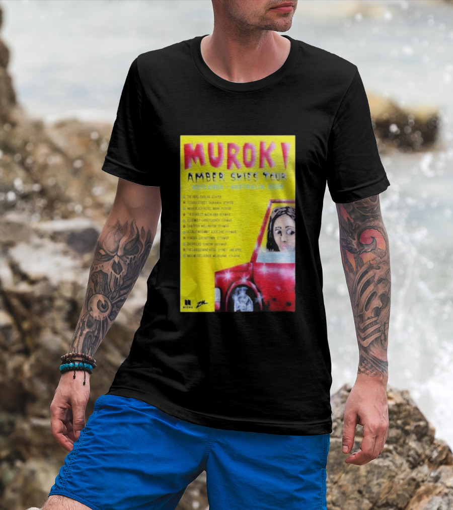 Muroki Amber Skies Tour Aotearoa Australia 2026 T-Shirt