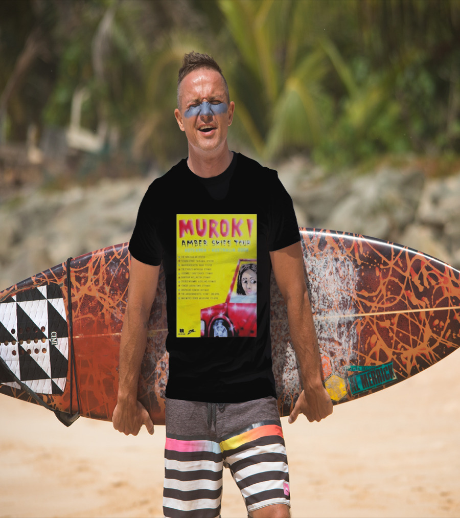 Muroki Amber Skies Tour Aotearoa Australia 2026 T-Shirt