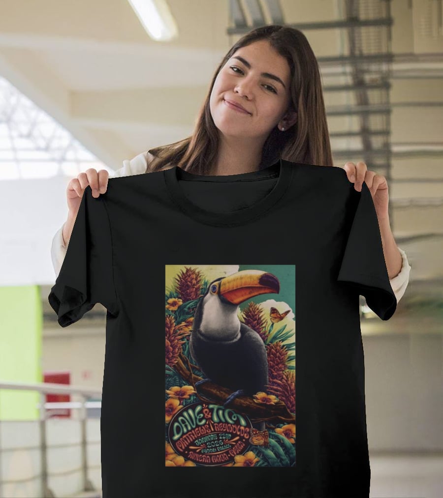 Dave & Tim Matthews Reynolds January 22 2026 Moon Palace Riviera Maya Mexico T-Shirt