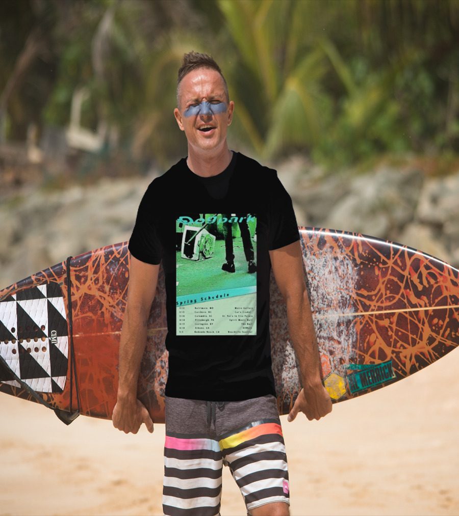 Dogpark Spring Schedule Tour 2026 Baltimore Carrboro Columbia Pittsburgh Lexington Athens Redondo Beach T-Shirt