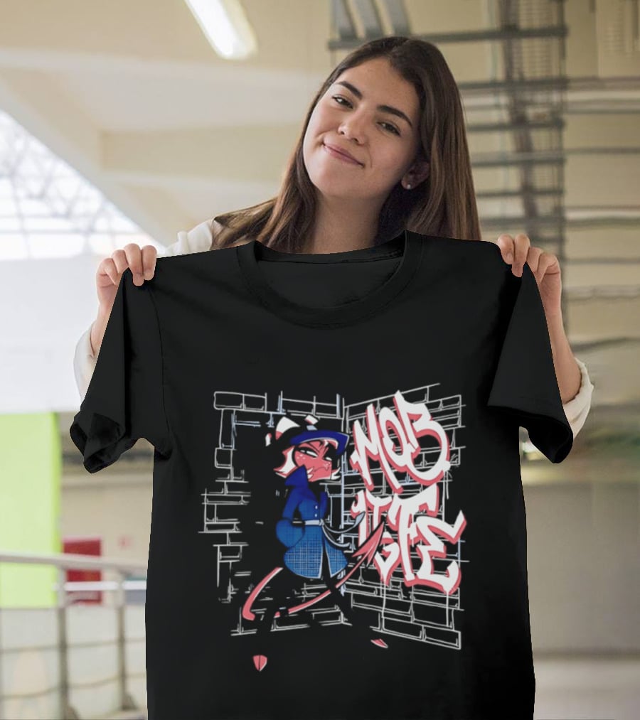 Helluva Boss Mob Life Urban Style Graffiti T-Shirt