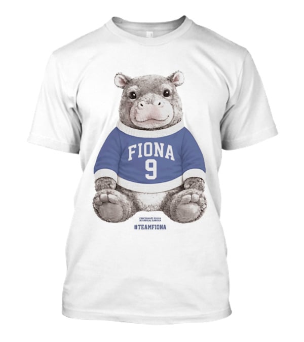 Fiona 9 Hippo Stuffie Birthday Blue Sweater T-Shirt