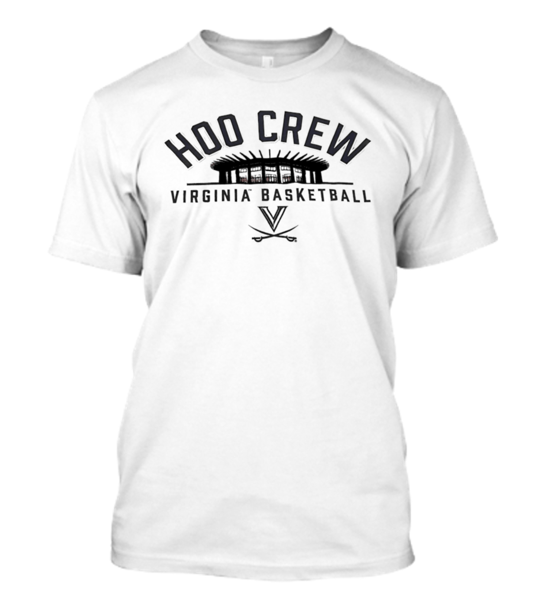 Hoo Crew Virginia Basketball Cavaliers Stadium V T-Shirt