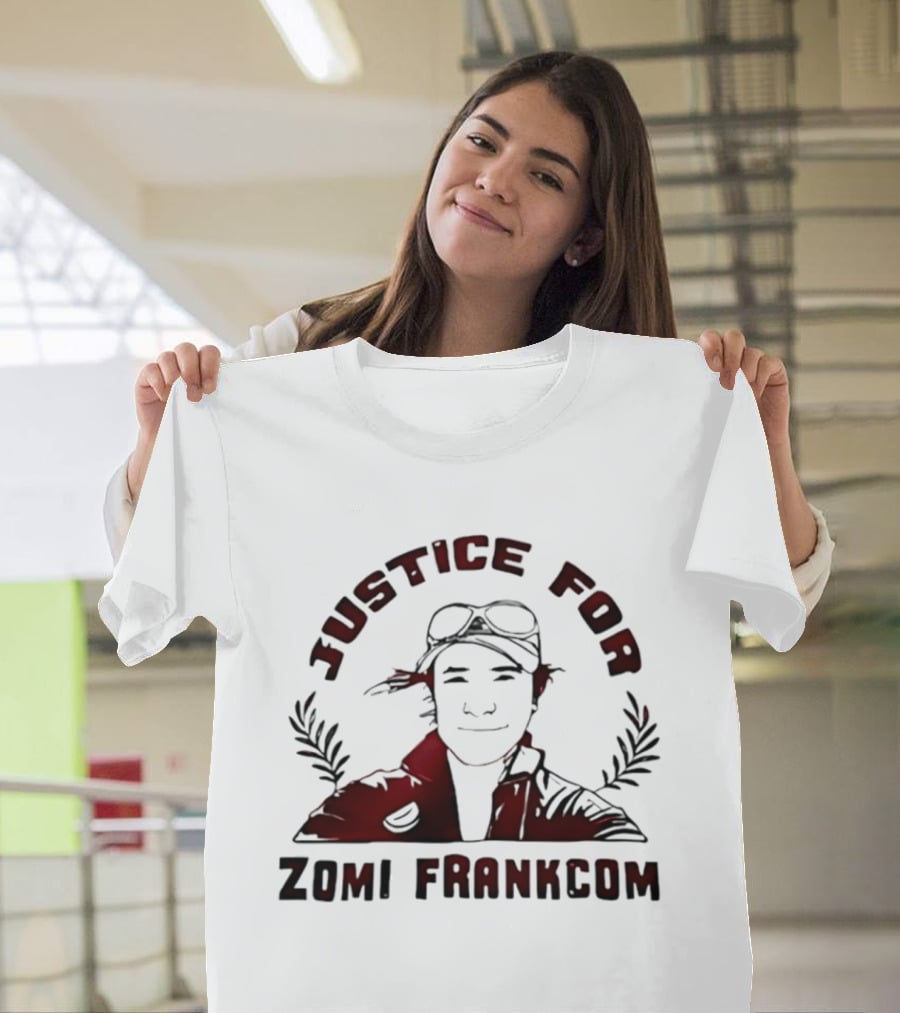 Justice for Zomi Frankcom Iconic Aviator T-Shirt