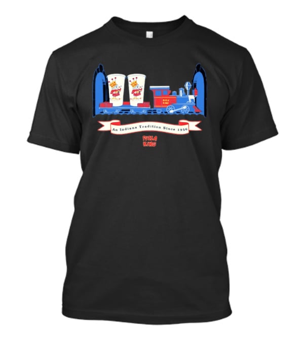 Pizza King An Indiana Tradition Since 1956 Train And Beverage Cups T-Shirt