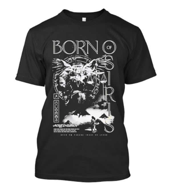 Born Of Osiris Waves Over Stranger Things Dark Synthwave T-Shirt