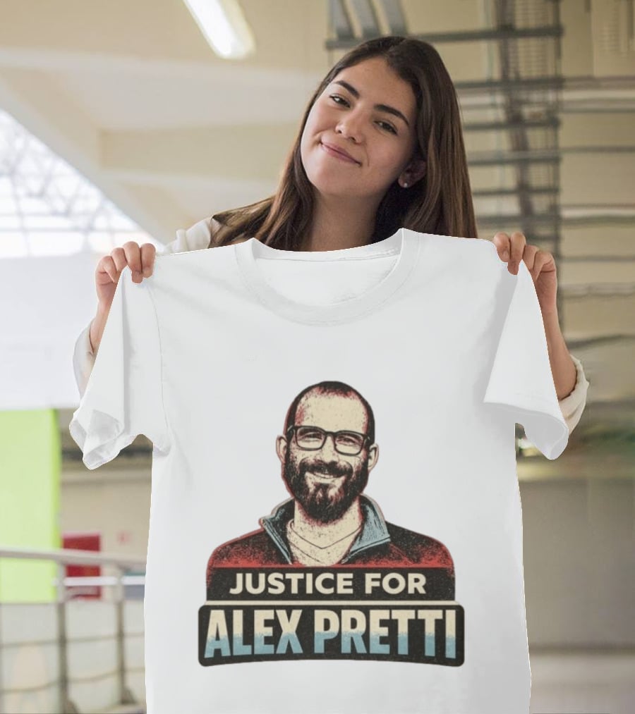 Justice For Alex Pretti Abolish ICE T-Shirt