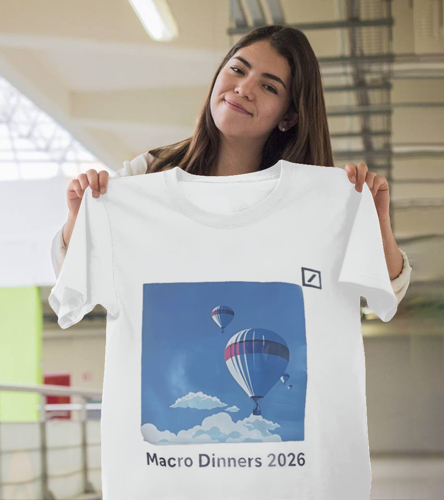 Macro Dinners 2026 Blue Sky Hot Air Balloons T-Shirt