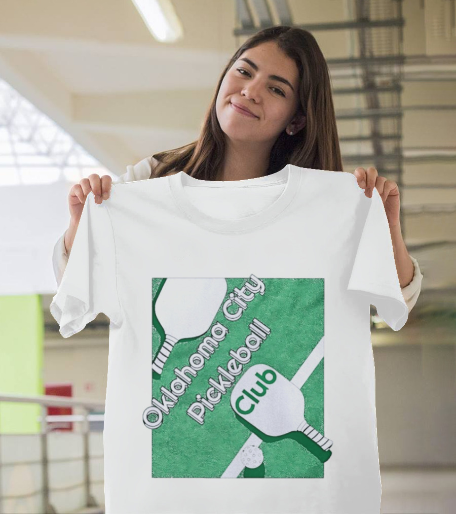 Oklahoma City Pickleball Club Paddle Court 2026 T-Shirt