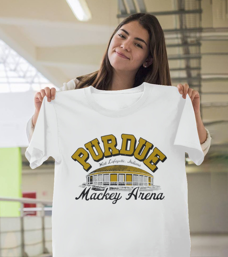 Purdue Mackey Arena West Lafayette Indiana T-Shirt