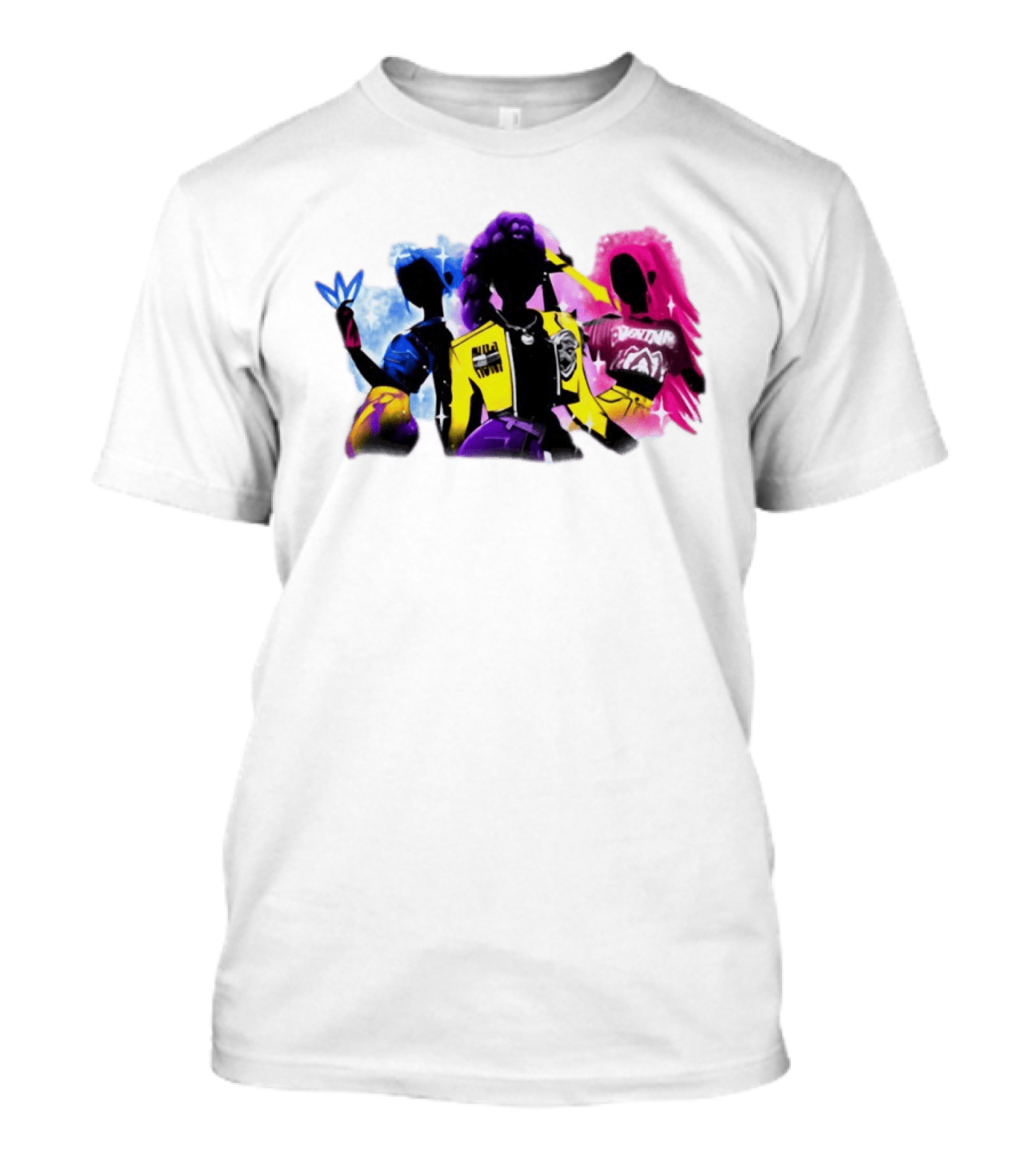 Rumi Mira Zoey KPop Demon Hunters Huntrix Shadow T-Shirt