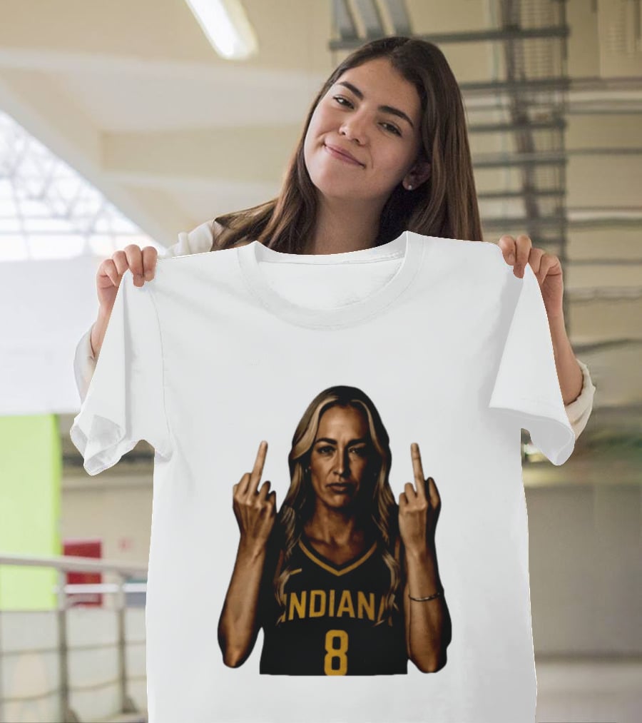 INDIANA 8 Flipping The Bird T-Shirt