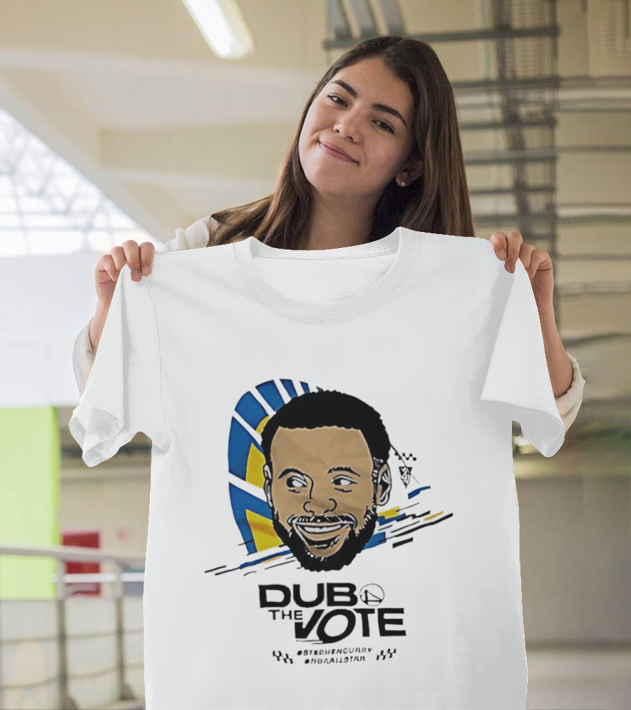 Stephen Curry Golden State Warriors Dub The Vote NBA Basketball Fan T-Shirt