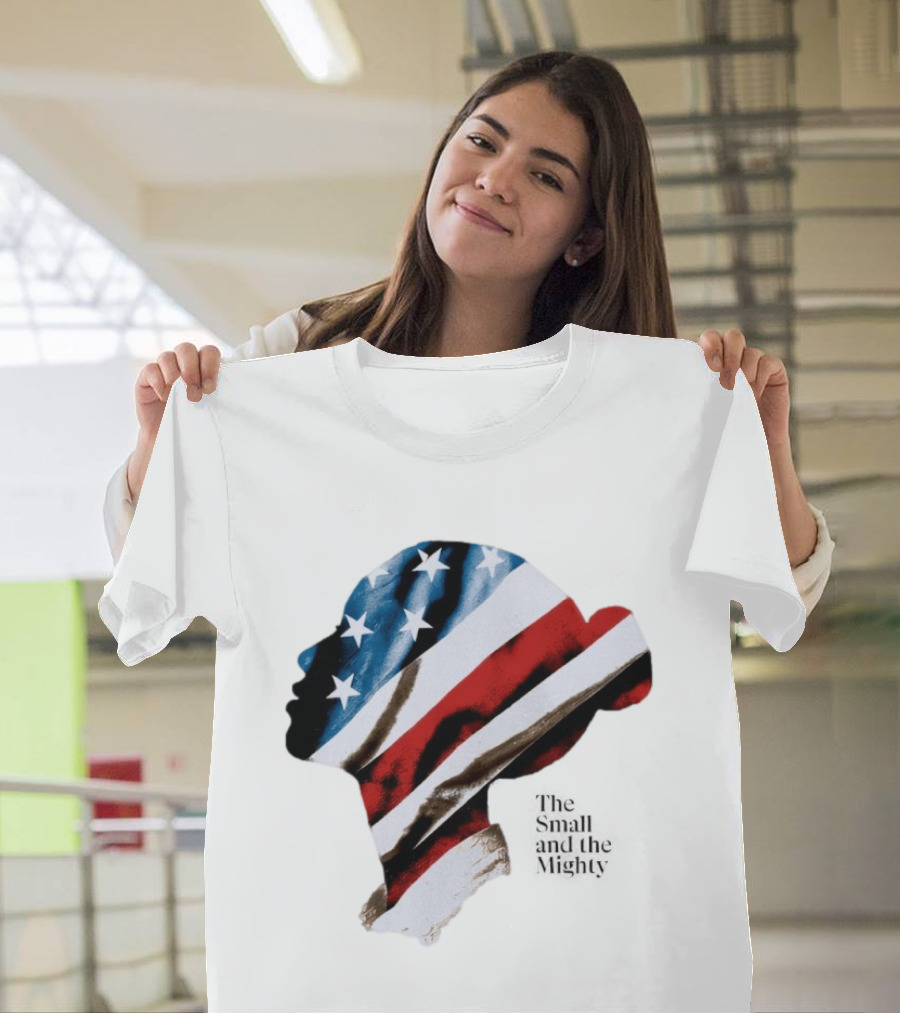 Patriotic American Flag Sharon McMahon Silhouette Stars And Stripes T-Shirt