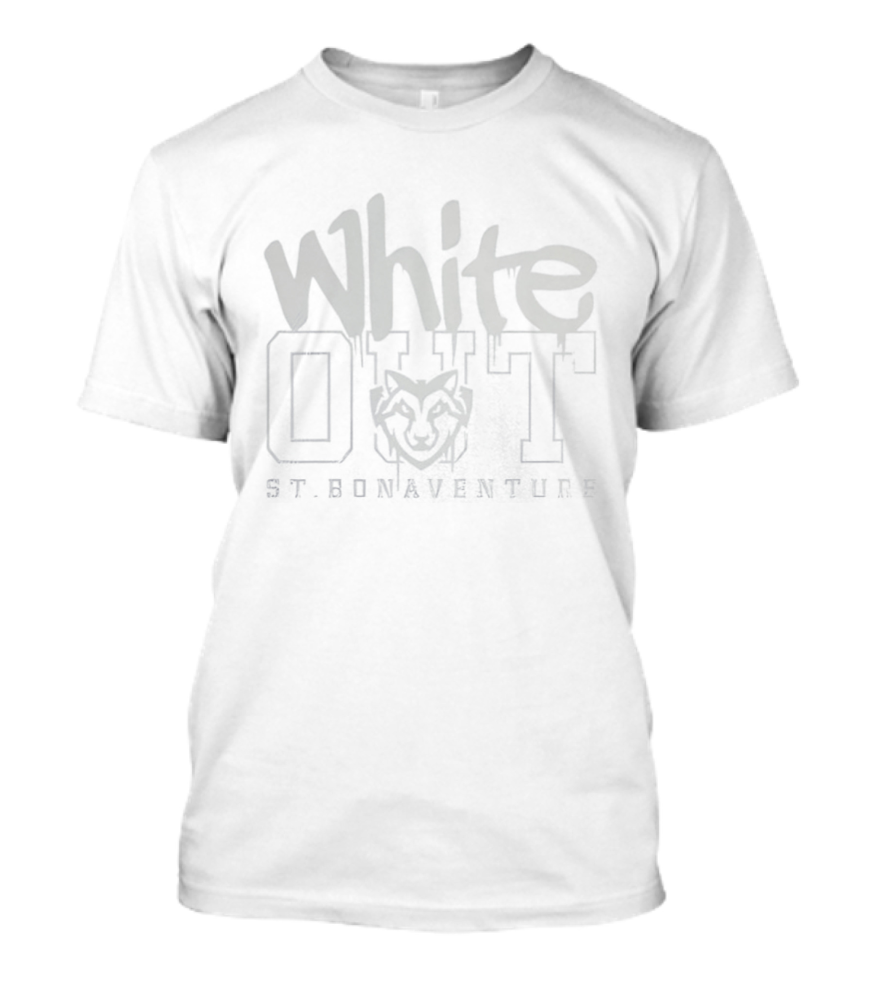 White Out St Bonaventure T-Shirt