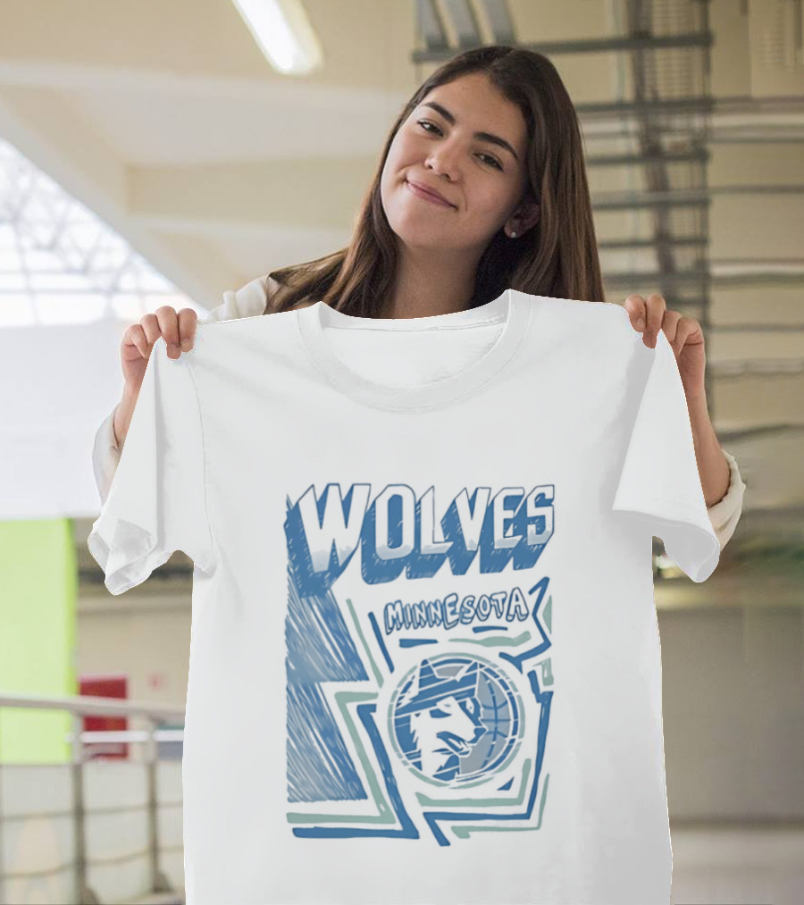 Wolves Minnesota Timberwolves Basketball Team T-Shirt