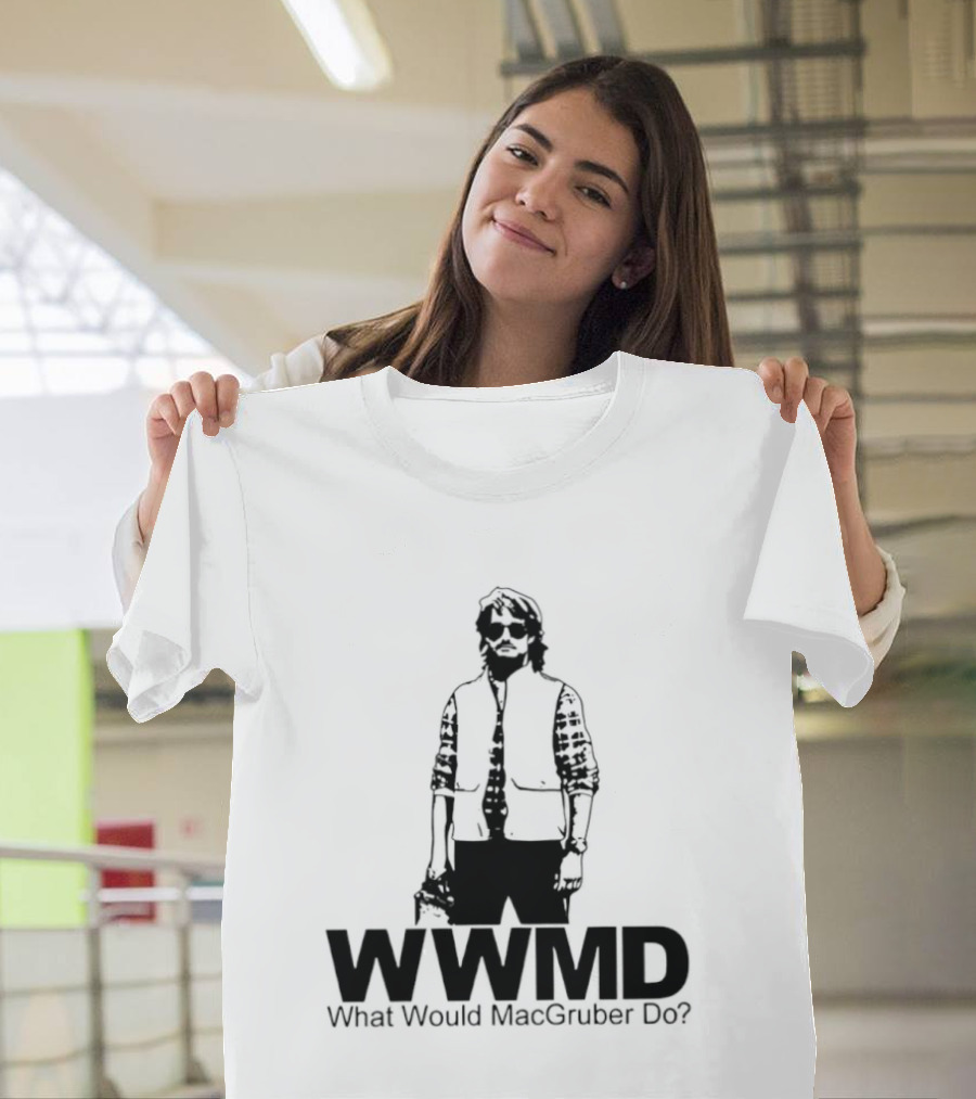 WWMD What Would Macgruber Do Vest T-Shirt