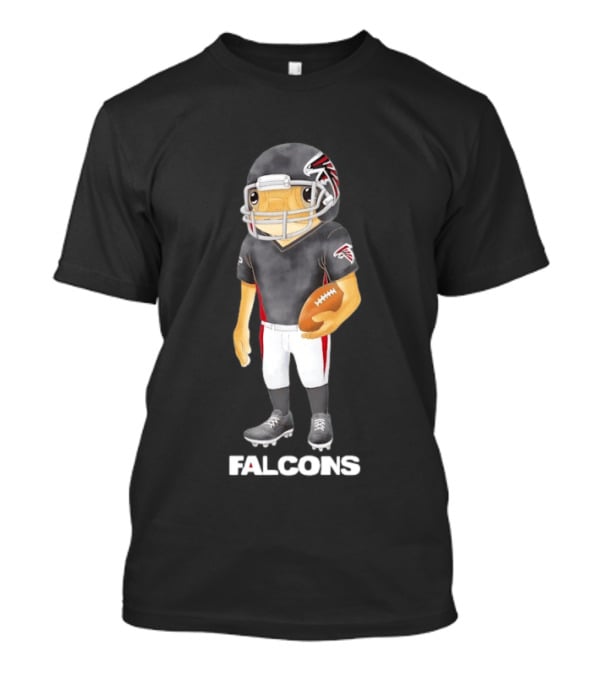 Bad Bunny Collaboration Atlanta Falcons NFL Team T-Shirt