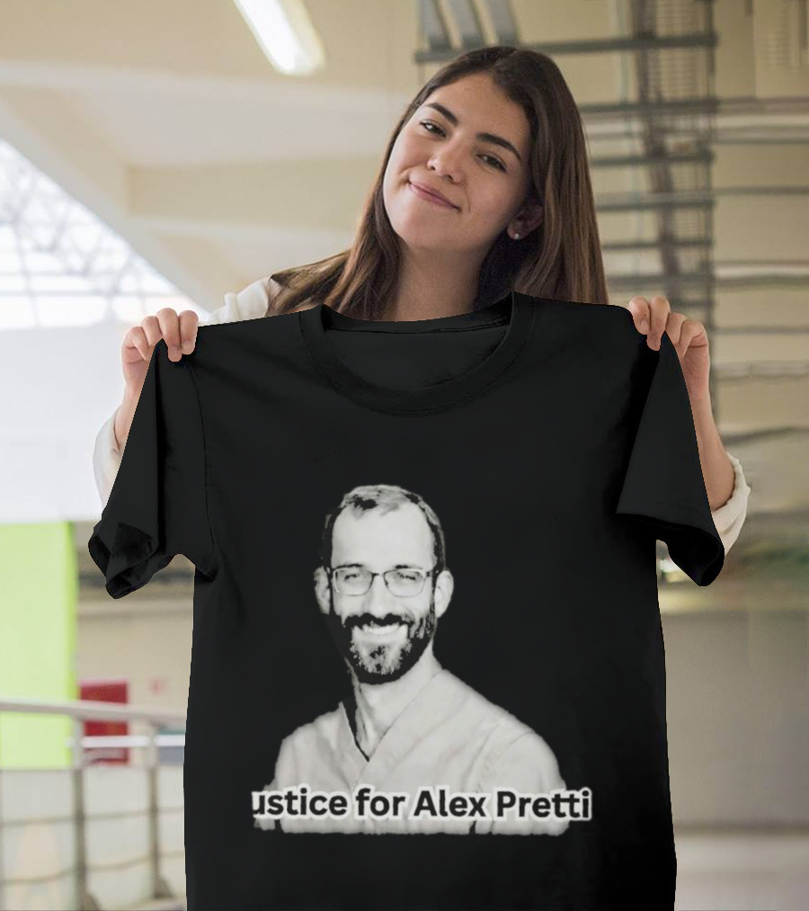 Justice For Alex Pretti Memorial T-Shirt