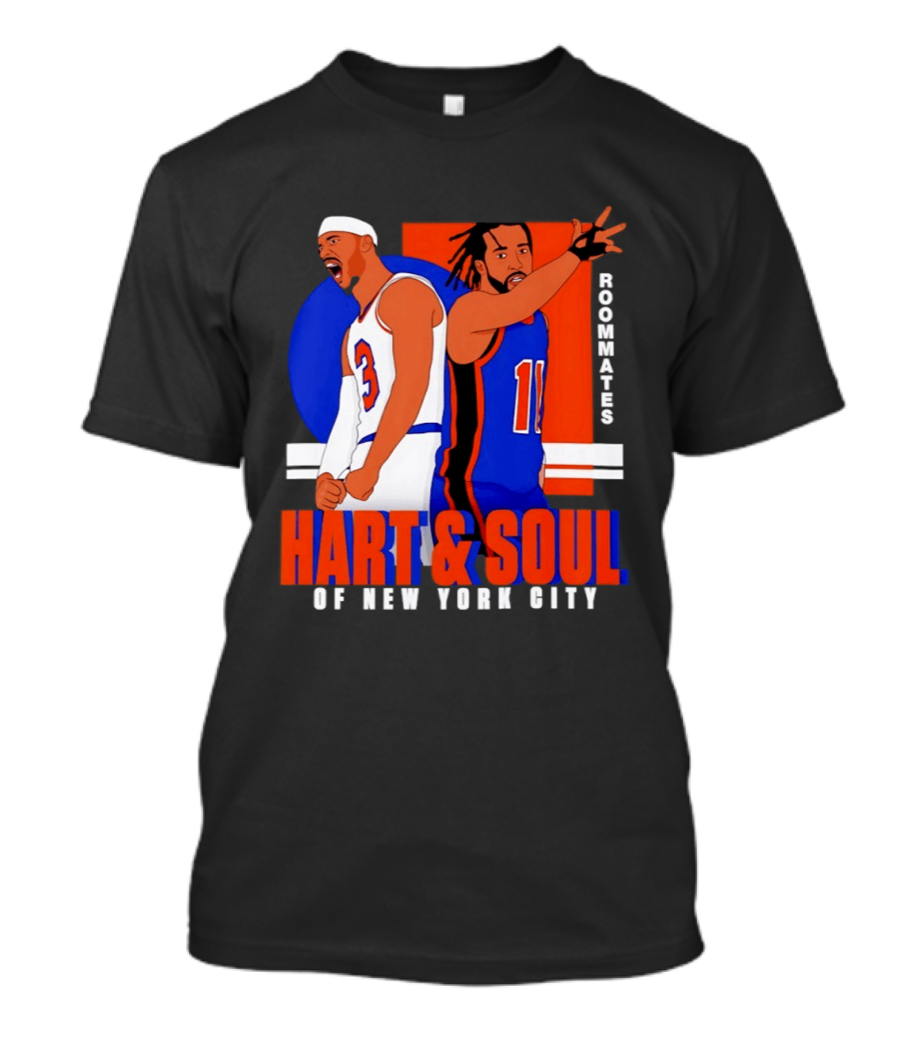 Hart And Soul Roommates Of New York City Knicks T-Shirt