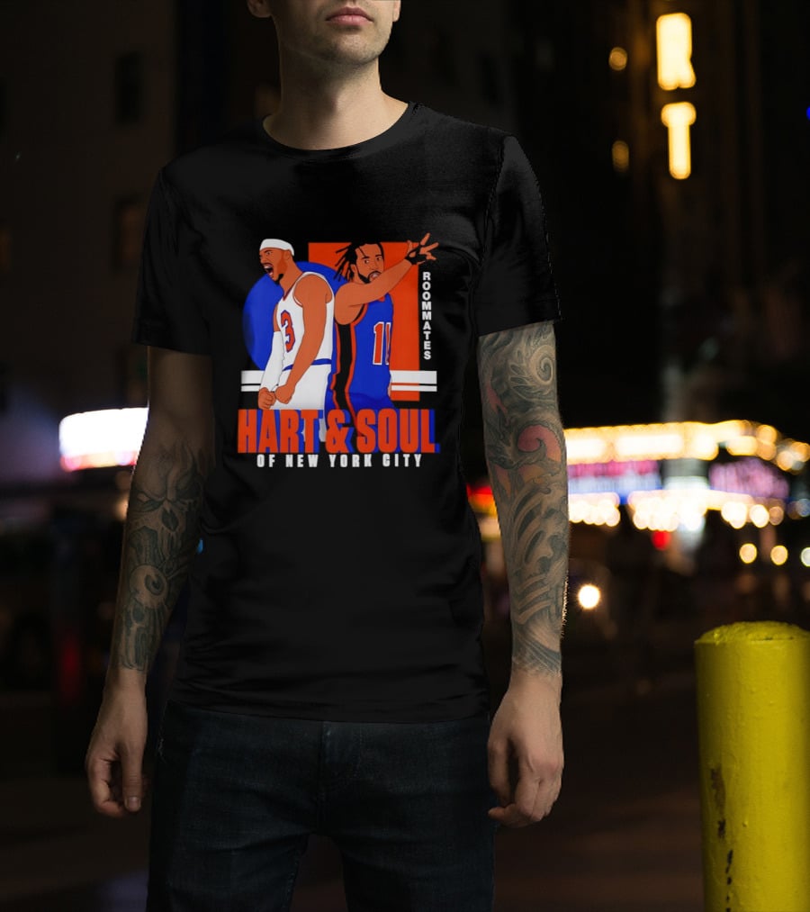 Hart And Soul Roommates Of New York City Knicks T-Shirt