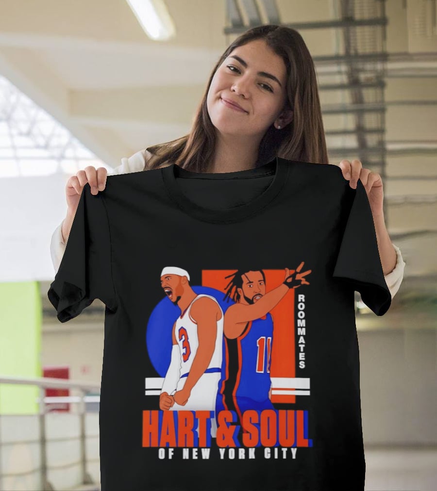 Hart And Soul Roommates Of New York City Knicks T-Shirt
