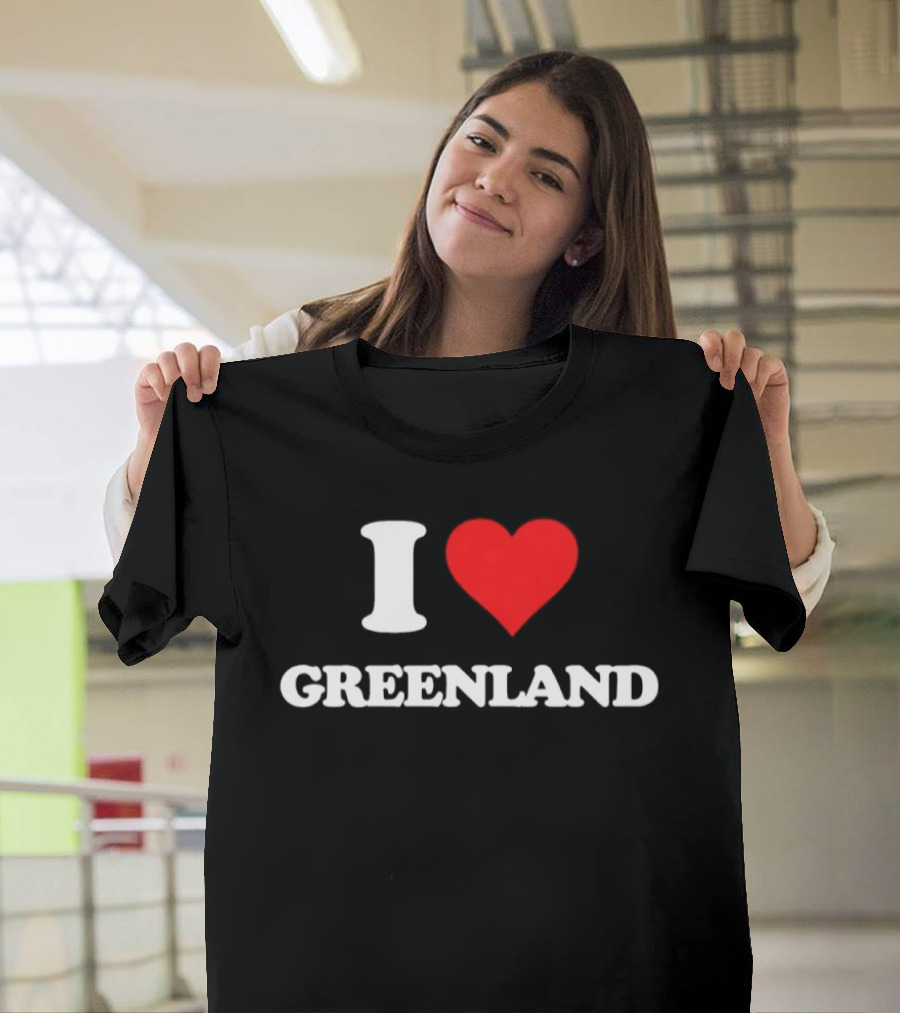 I Heart Greenland Gift Idea T-Shirt