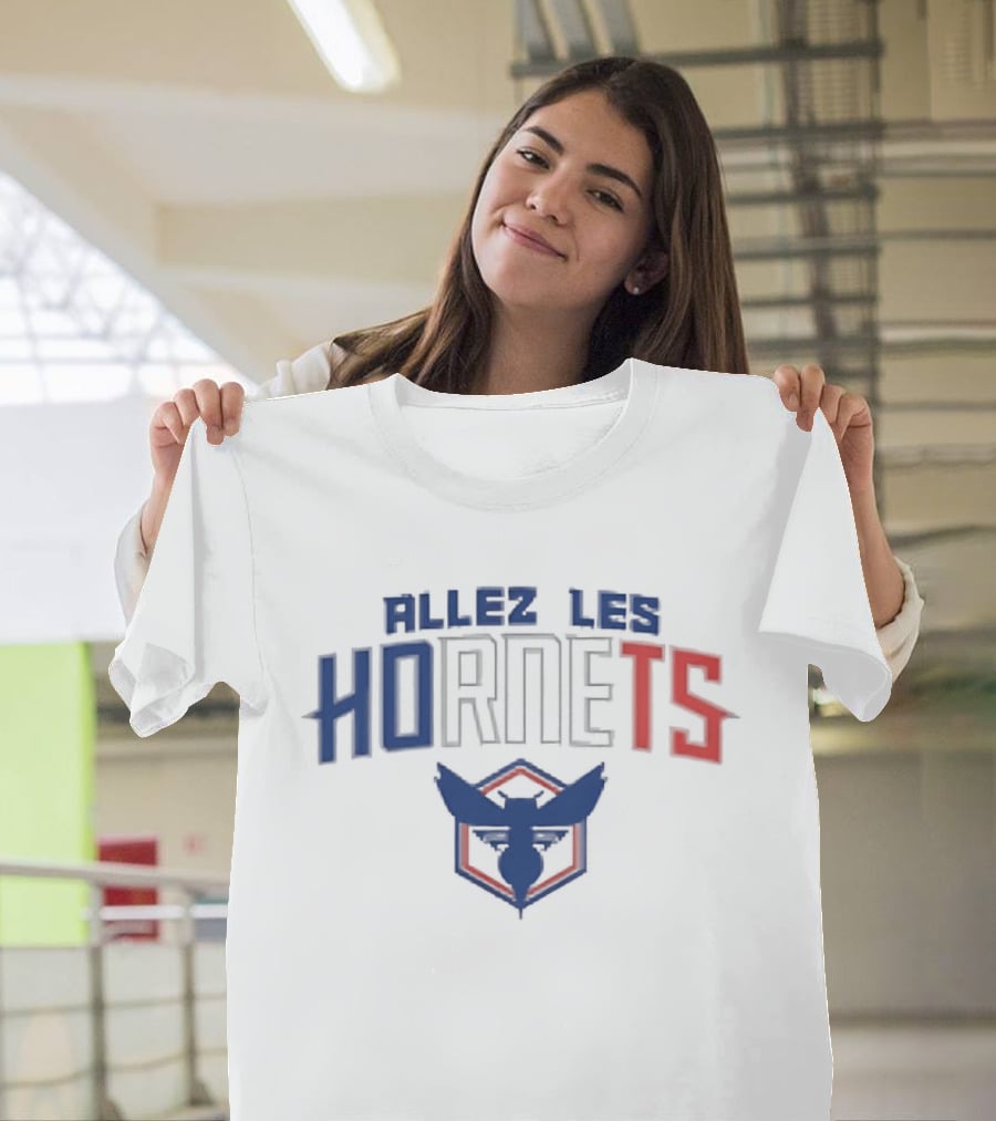 Allez Les Hornets Charlotte Buzzing Supporters T-Shirt