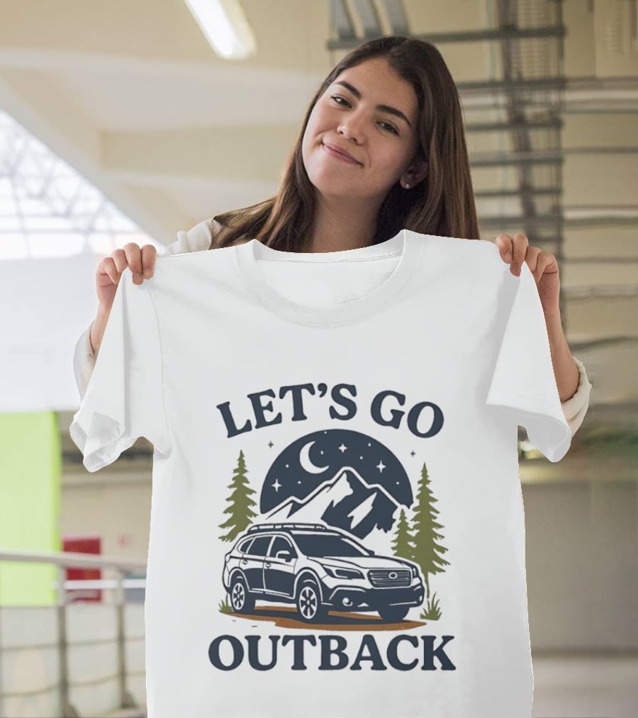 Let's Go Outback Car Night Adventure T-Shirt