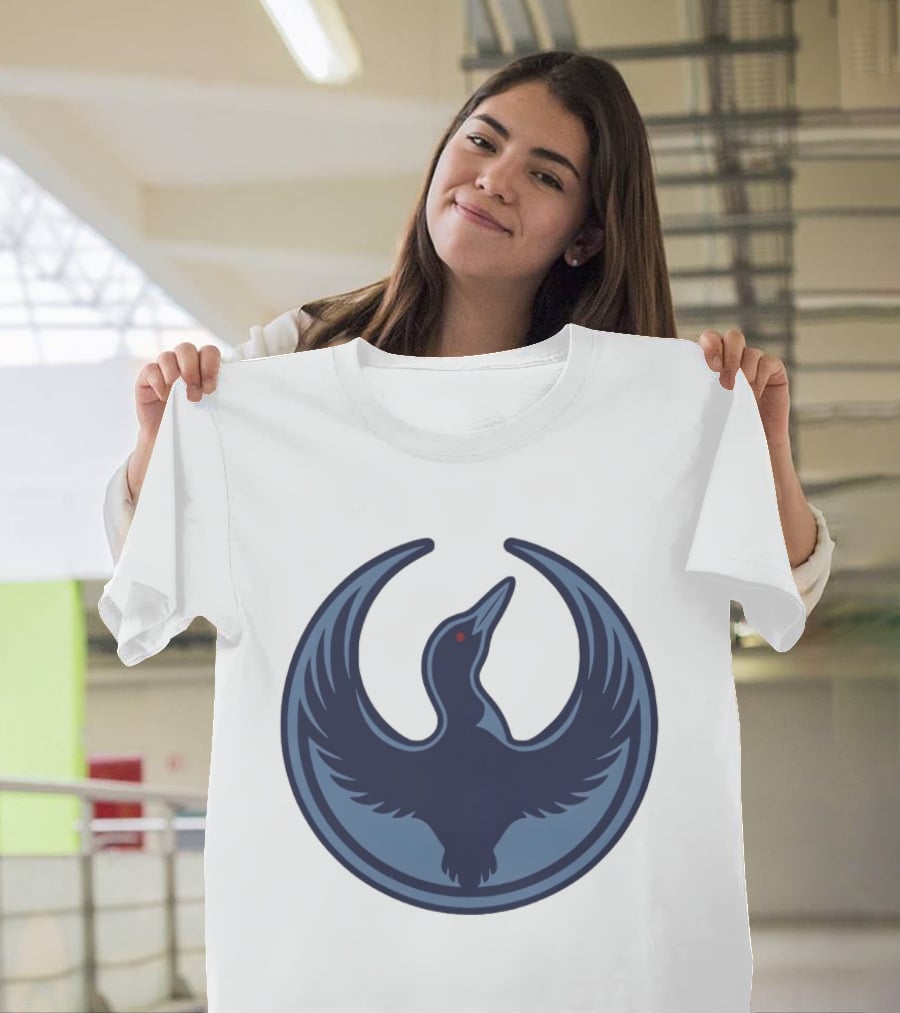 Minnesota Rebel Alliance Loon Protest State Bird T-Shirt